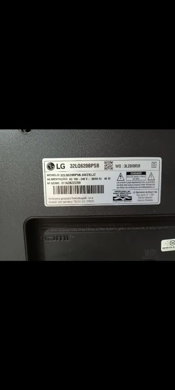 Smartv LG de 32 polegadas. - Foto 5