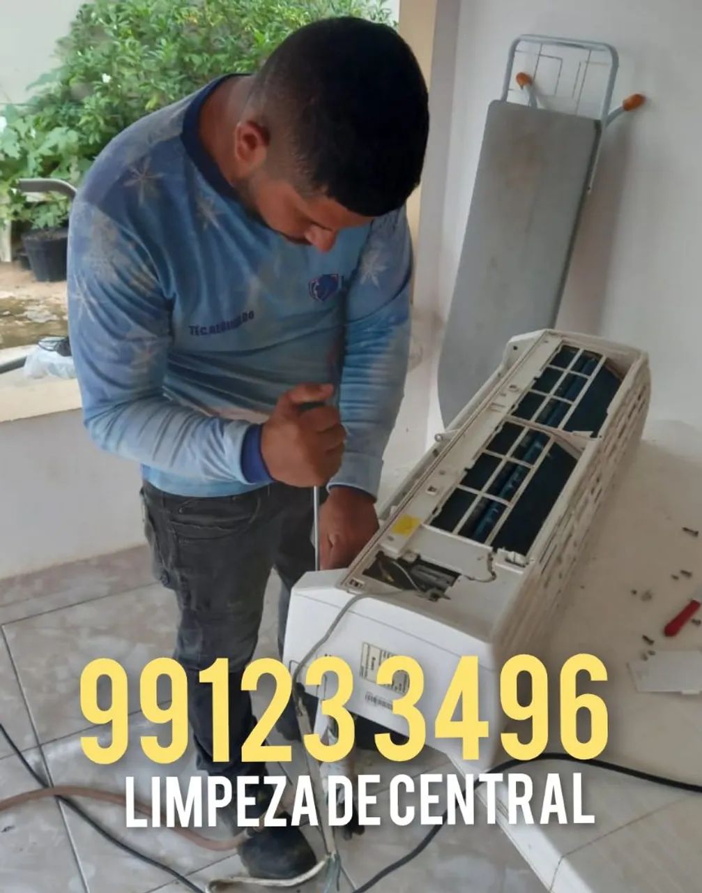 Ar condicionado sem gás 