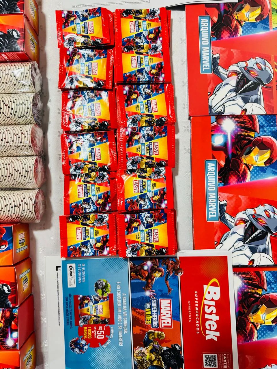 Lote Tazos Marvel - Foto 3
