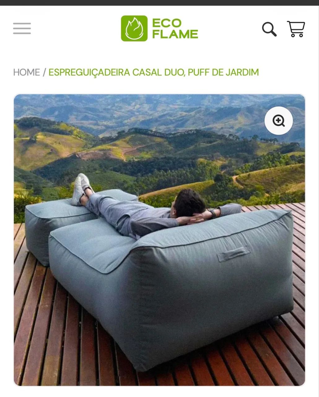 Pufs espreguiçadeira e piscina  - Foto 5