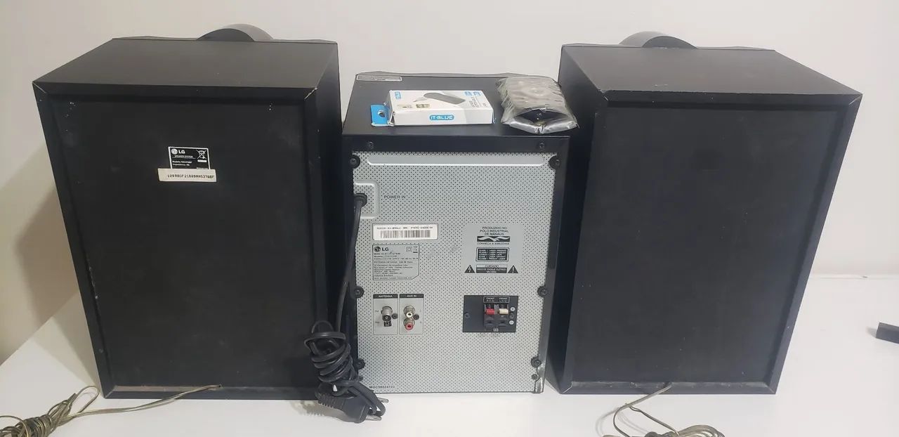 Mini System LG 220W RMS USB, FM, CD, AUX e Receptor Bluetooth  - Foto 3