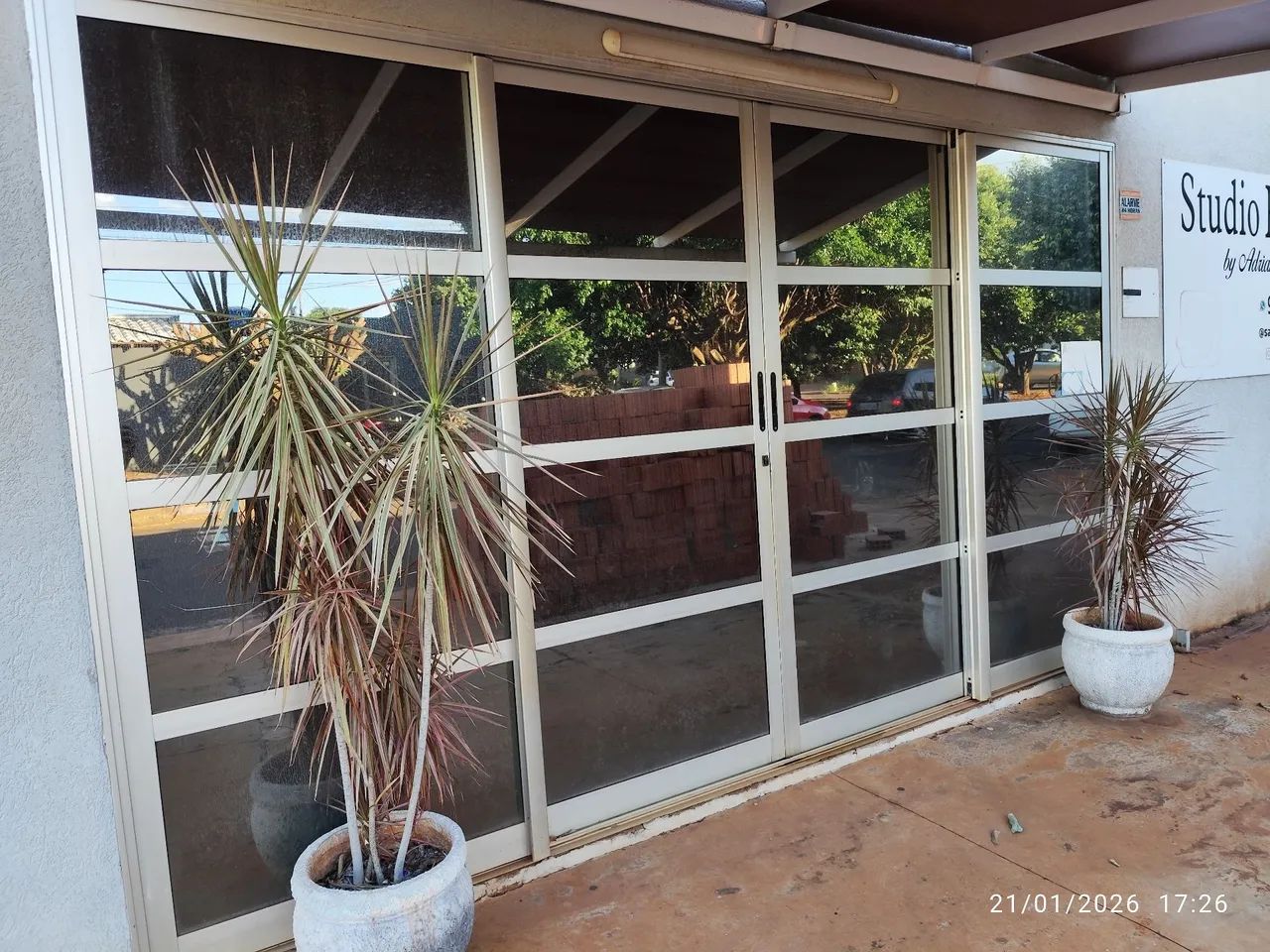Two-Leaf Aluminum Door