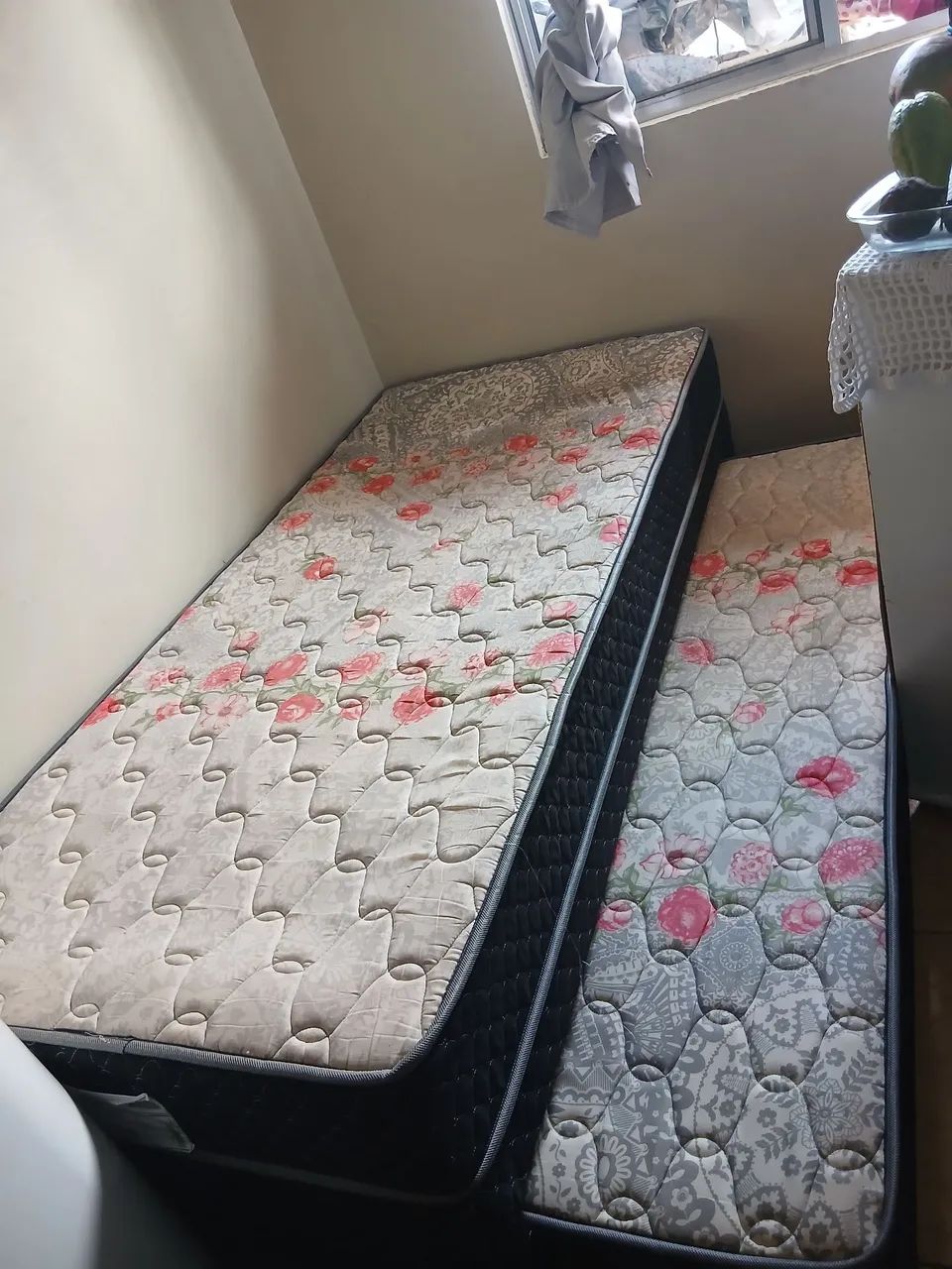 Cama solteiro com colchão acoplado  - Foto 3