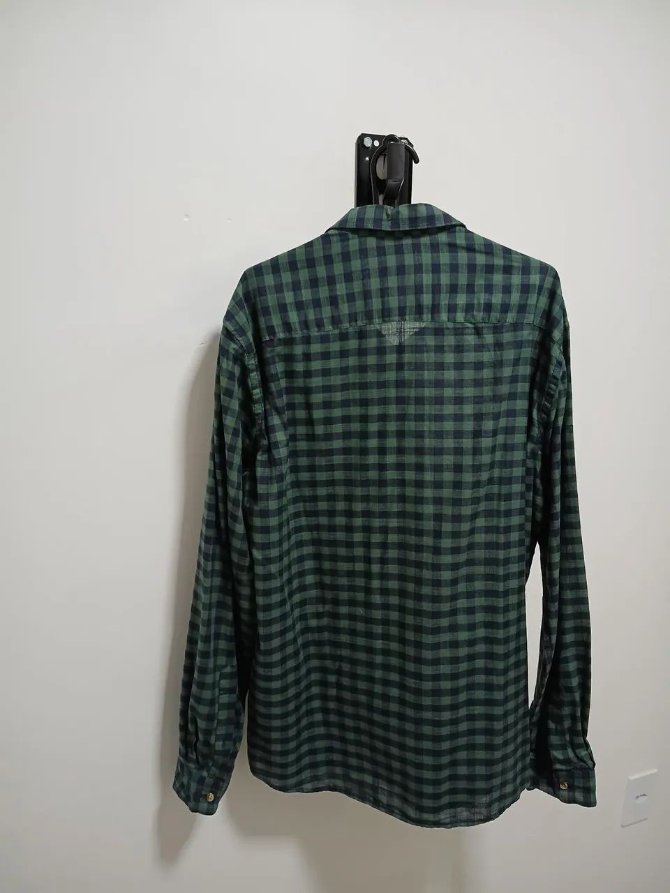Camisa Xadrez Pineapple verde tamanho 3  - Foto 3