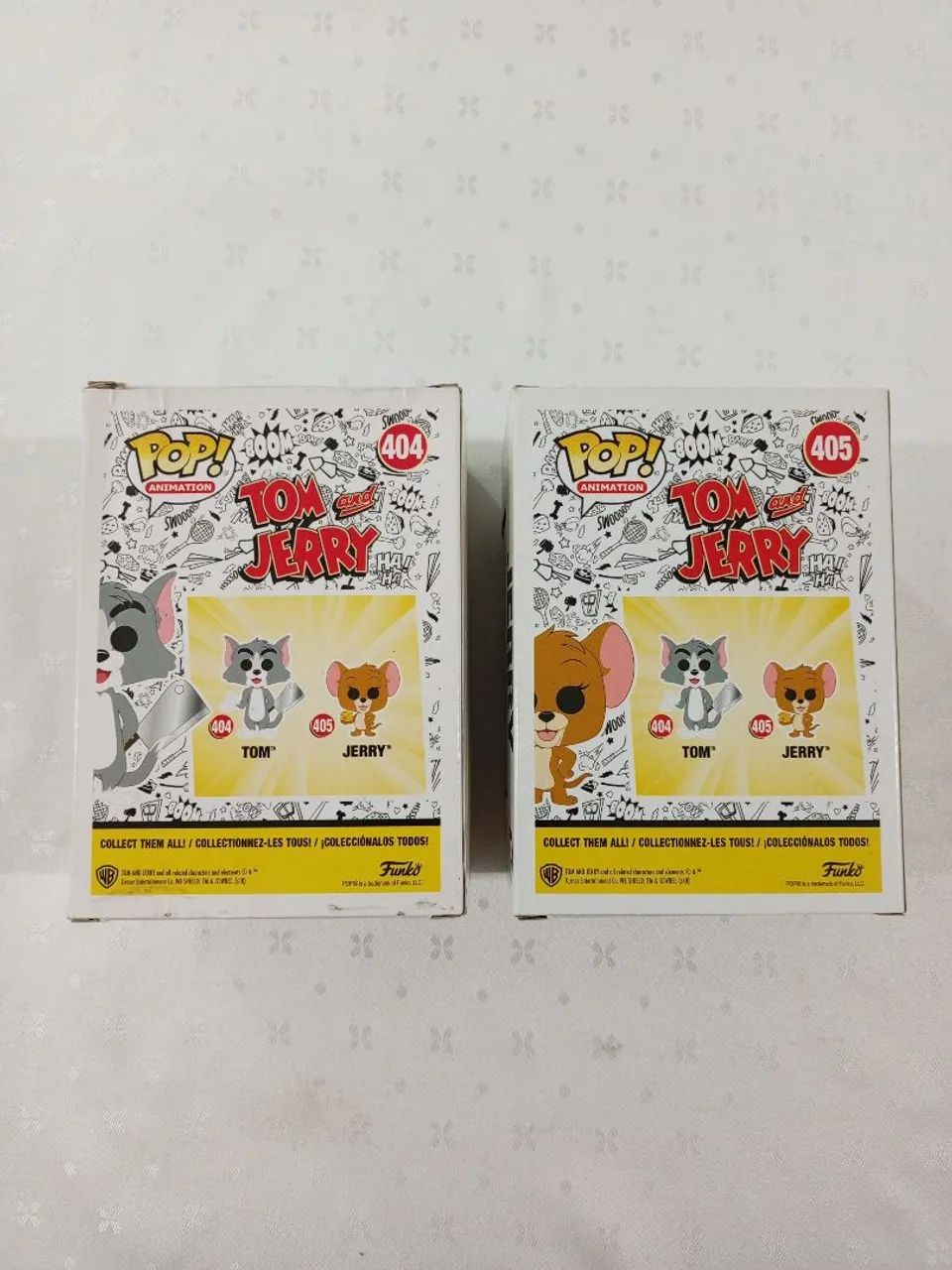 Combo com 2 Funko Pop Tom 404 E Jerry 405 Original  - Foto 3