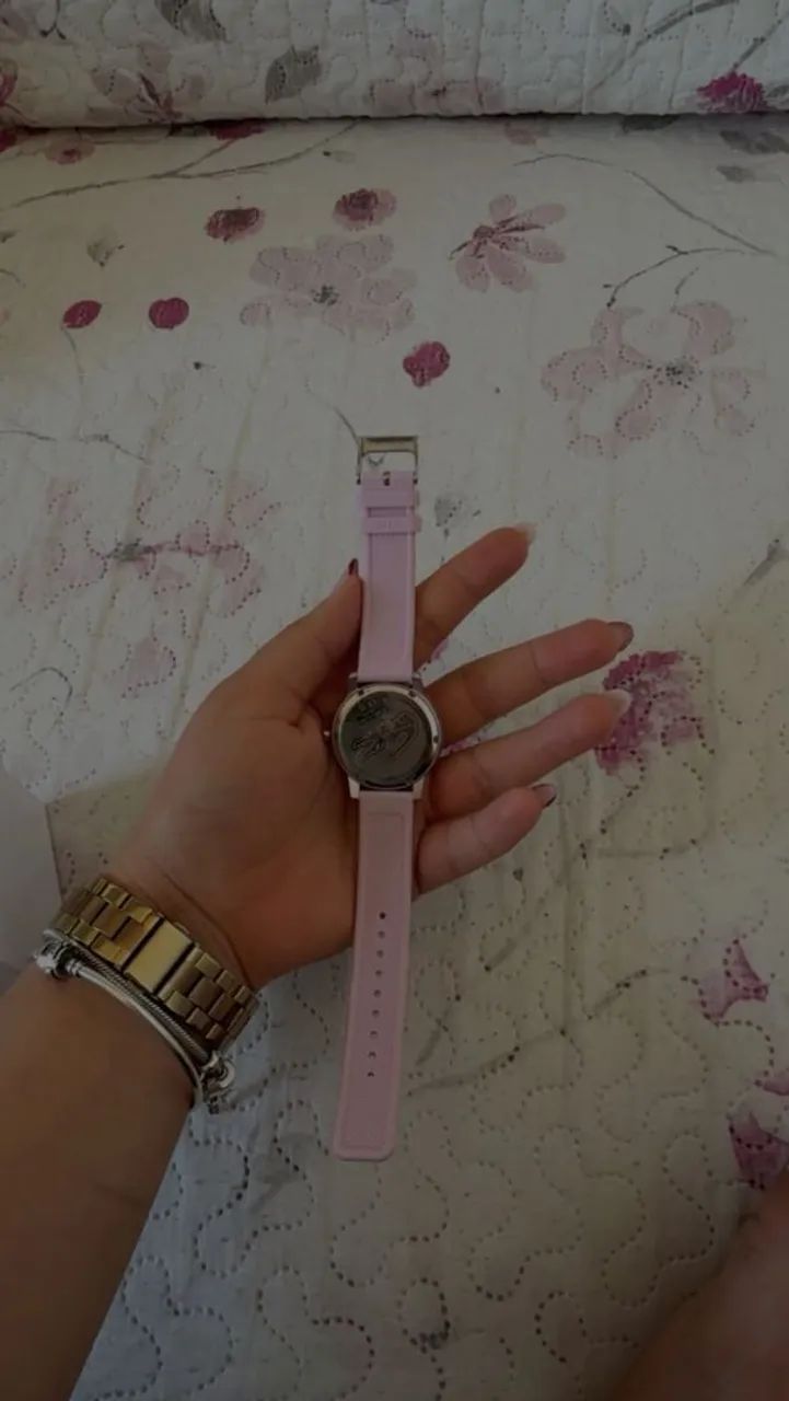 Relógio Feminino Lacoste Rosa Original Na Caixa - Foto 4