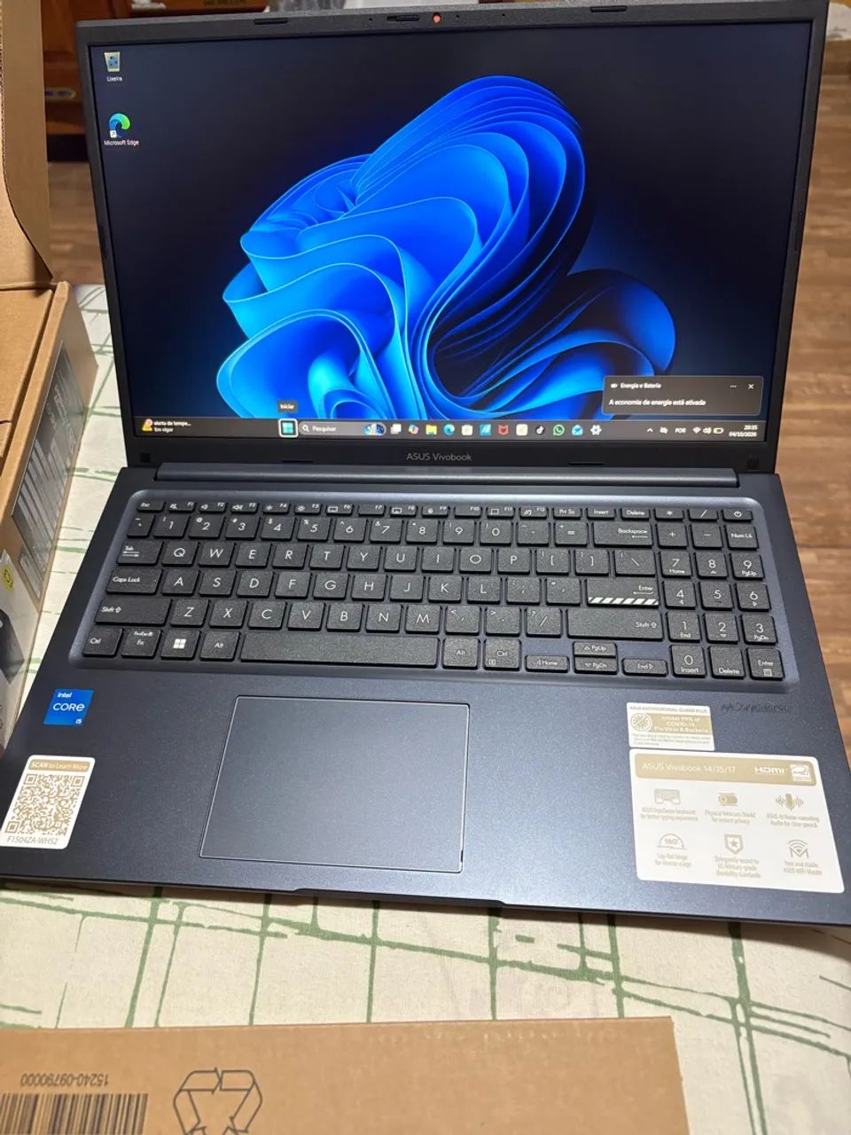 Notebook Asus vivobook i5