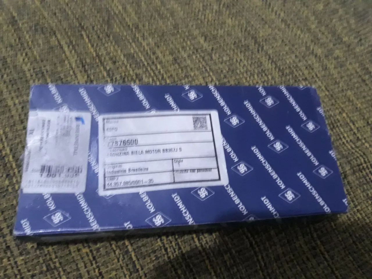 Vendo bronzina da biela móvel motor 906.1620eletrônico. Truco.6 CILINDROS.