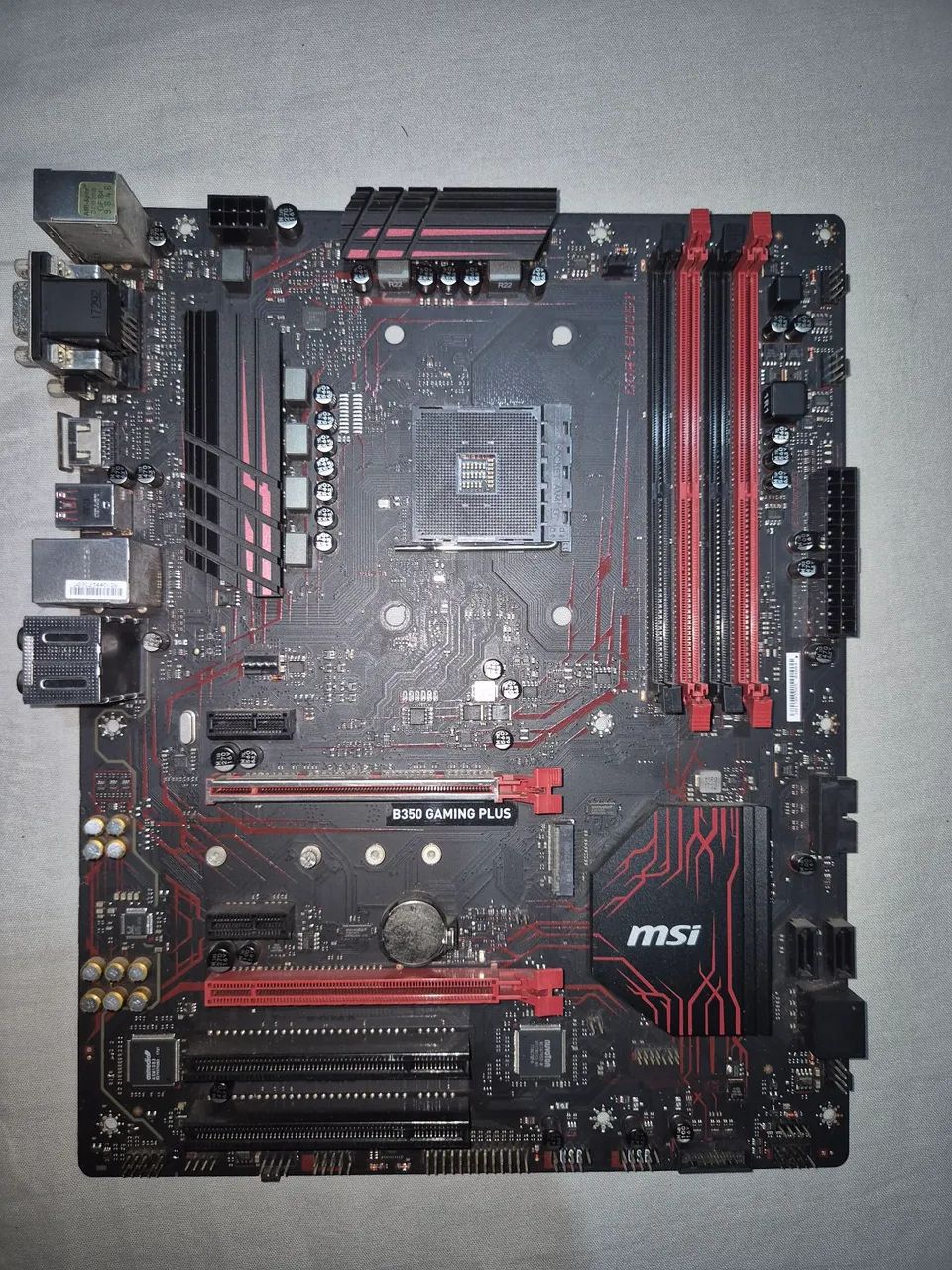 Placa-mãe MSI B350 Gaming Plus - AM4 - Foto 4