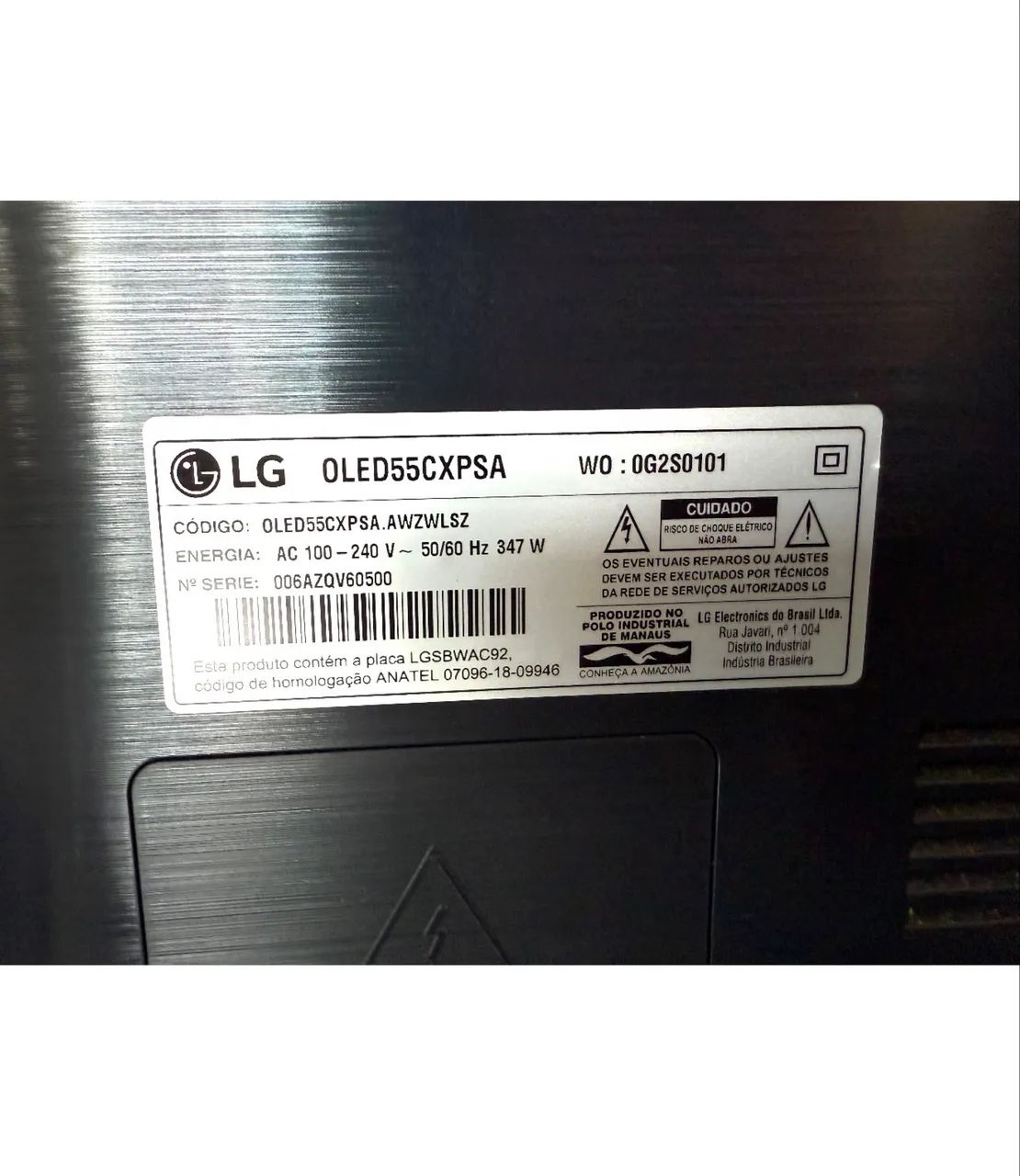 TV com defeito 55 Polegadas OLED - Foto 2