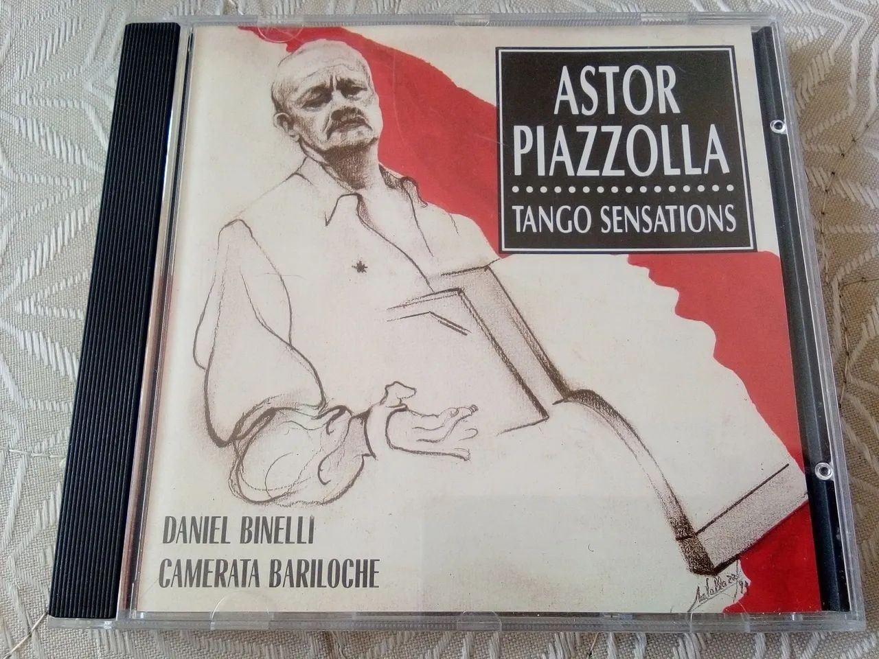 Cd Astor Piazzolla Tango Sensations CD nacional e original - CDs