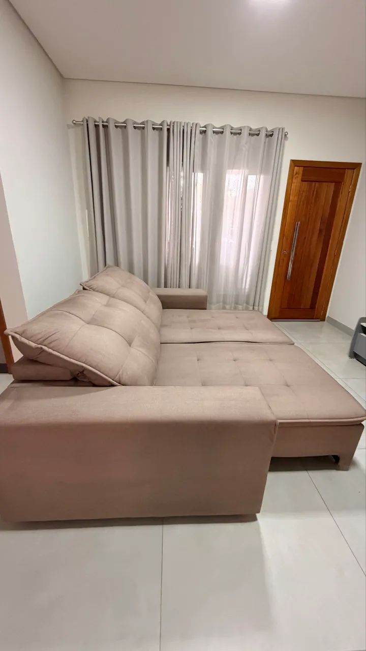 Sofá retrátil e inclinável - 2 lugares  - Foto 3