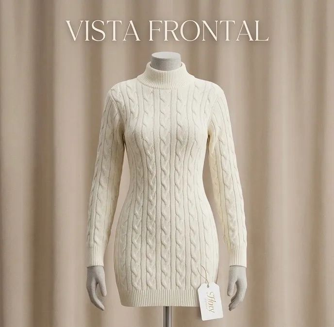 Vestido Tricô 