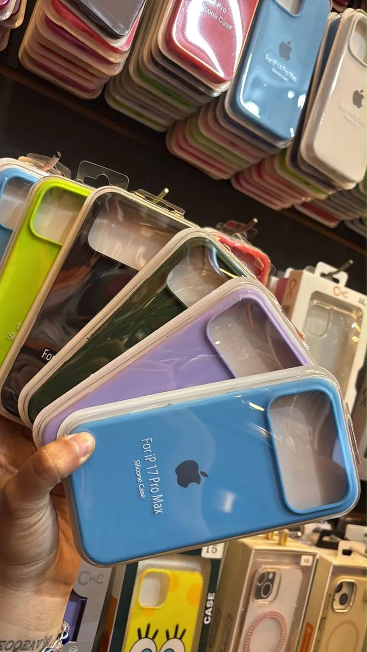 Cases De Silicone para iPhone 17 Pro Max / iPhone 18 Pro Max  - Foto 2