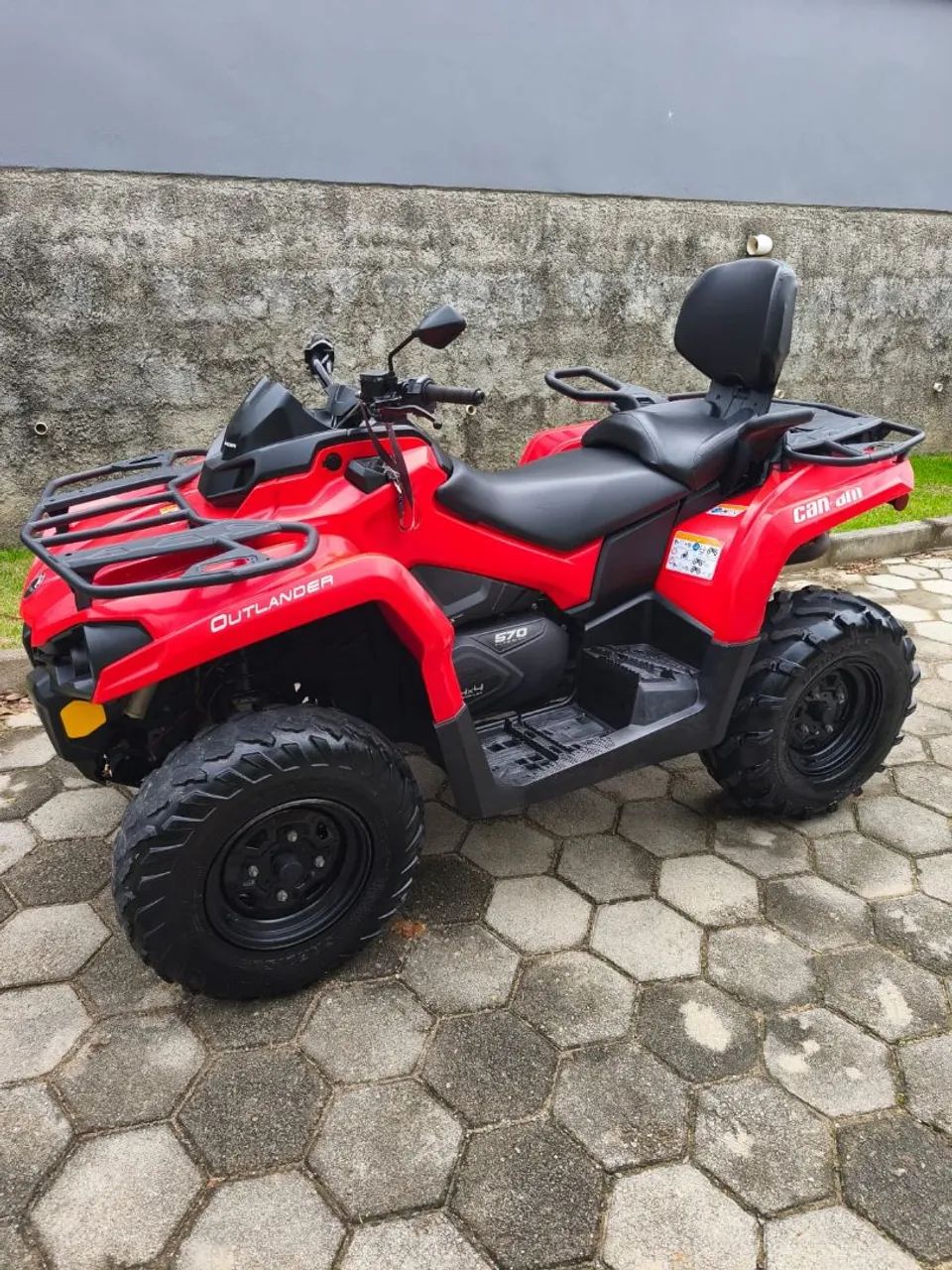 Quadriciclo Outlander 4x4 Max 570cc - Foto 2