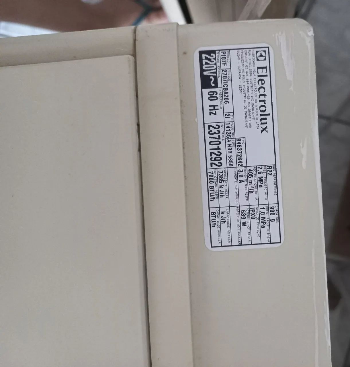 Ar condicionado Eletrolux 7000btus - Foto 2