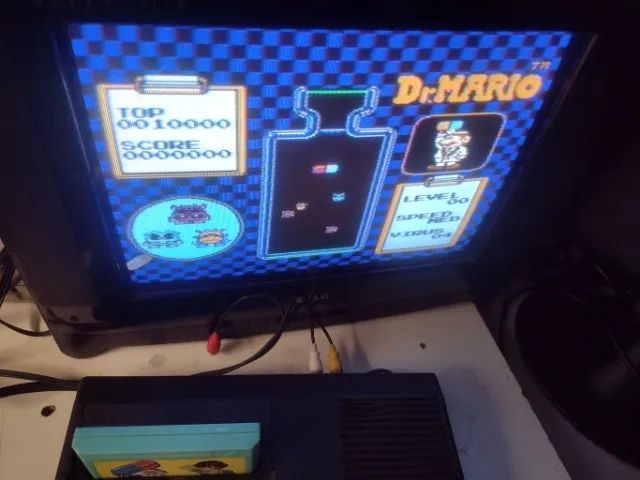 Dr. Mario - Cartucho Paralelo Chipado Nintendinho 60 Pinos - Foto 5