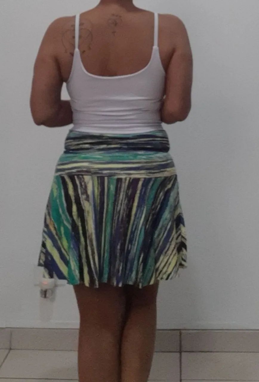 Saia em Viscose tam. 38 Marca BMG Modas - Foto 3