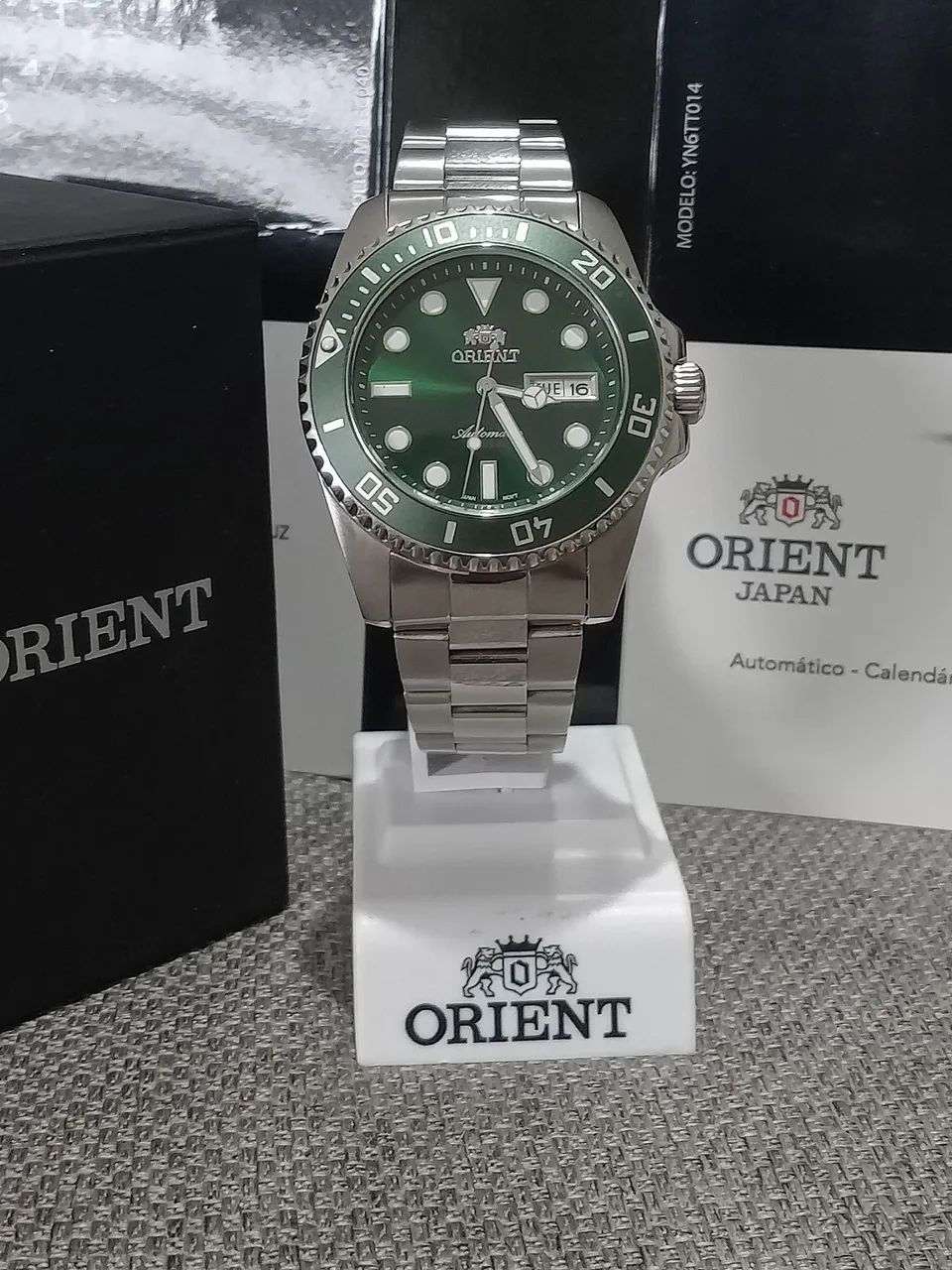 Orient Submariner automático Hulk 