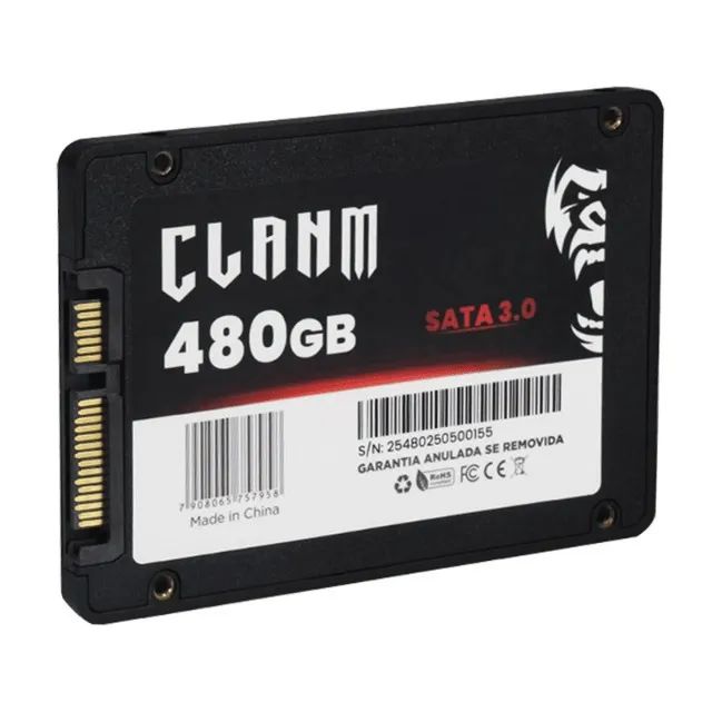 SSD 480GB SATA III CLANM 2,5 pol. - Foto 2