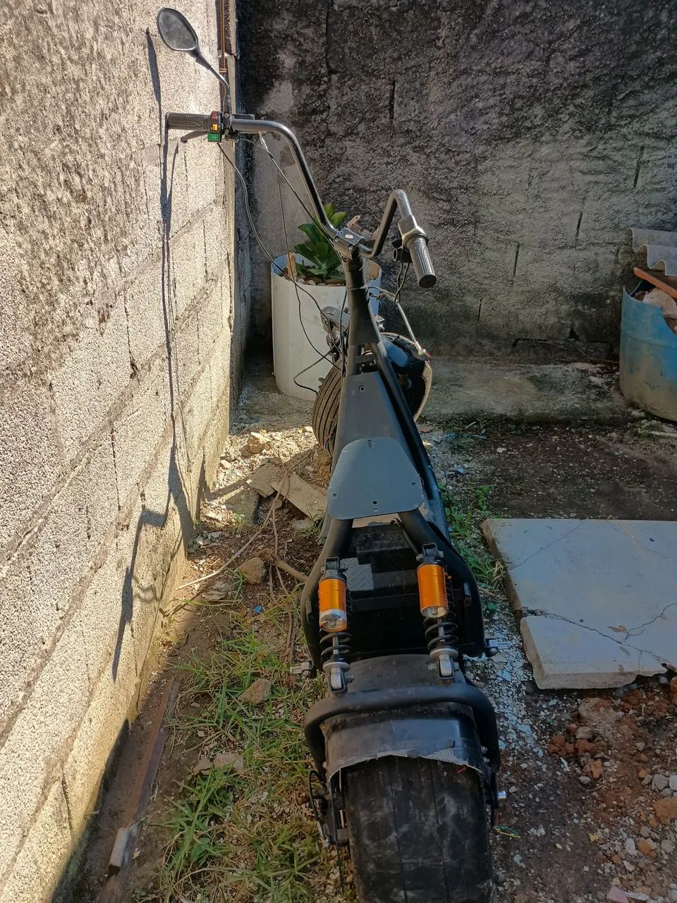 Scooter elétrica.