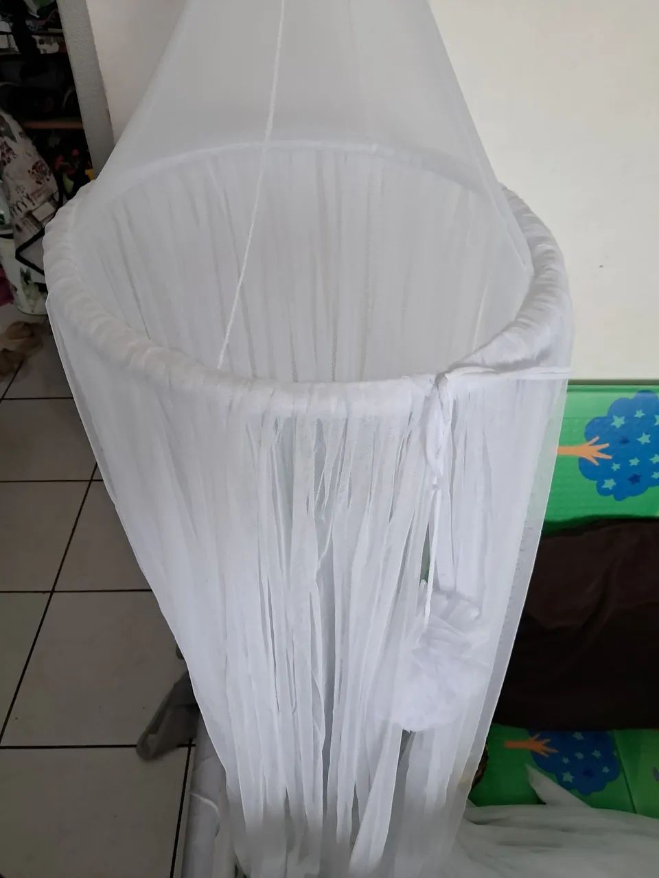 MOSQUITEIRO MICROTULE TENDA OFF WHITE - Foto 2