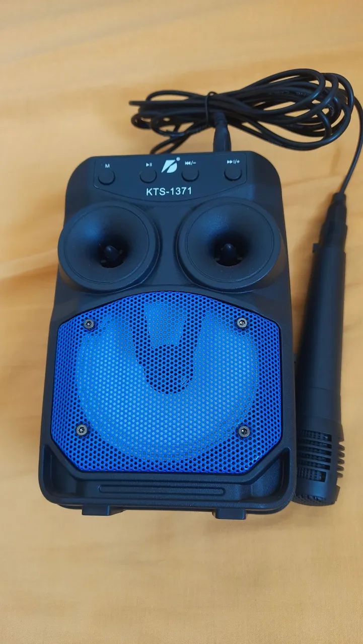 Caixa de som média com microfone ? ?  - Foto 4