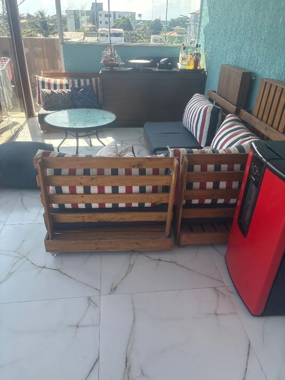 Sofá de pallet - Foto 3
