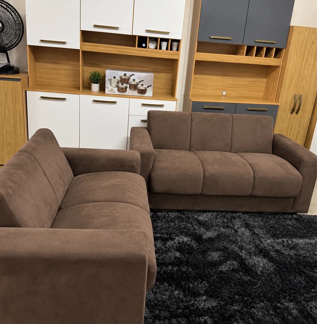 Sofá 2 e 3 lugares NOVO PROMOÇÃO  - Foto 2
