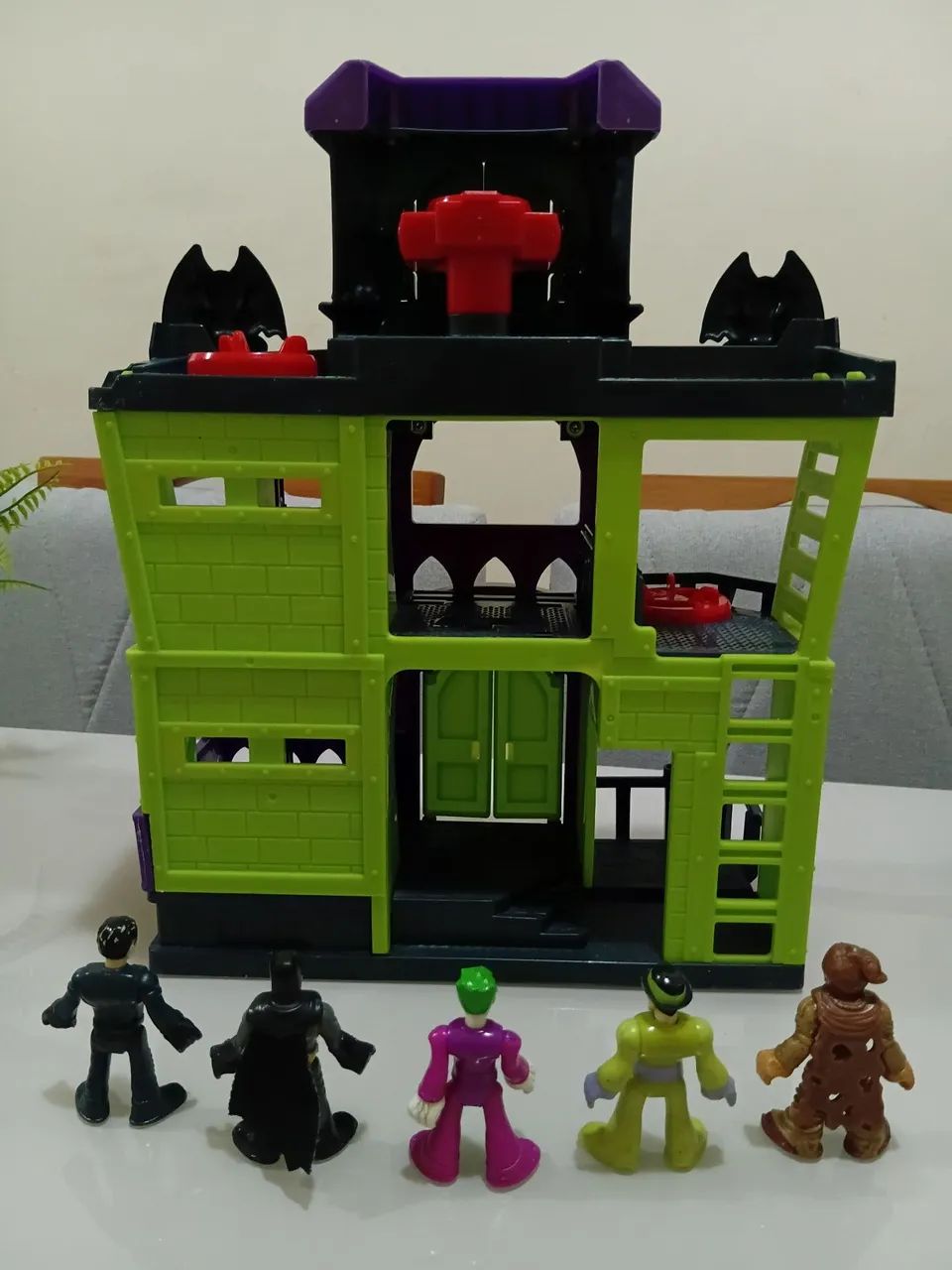imaginext dc super friends arkham asylum - Foto 3