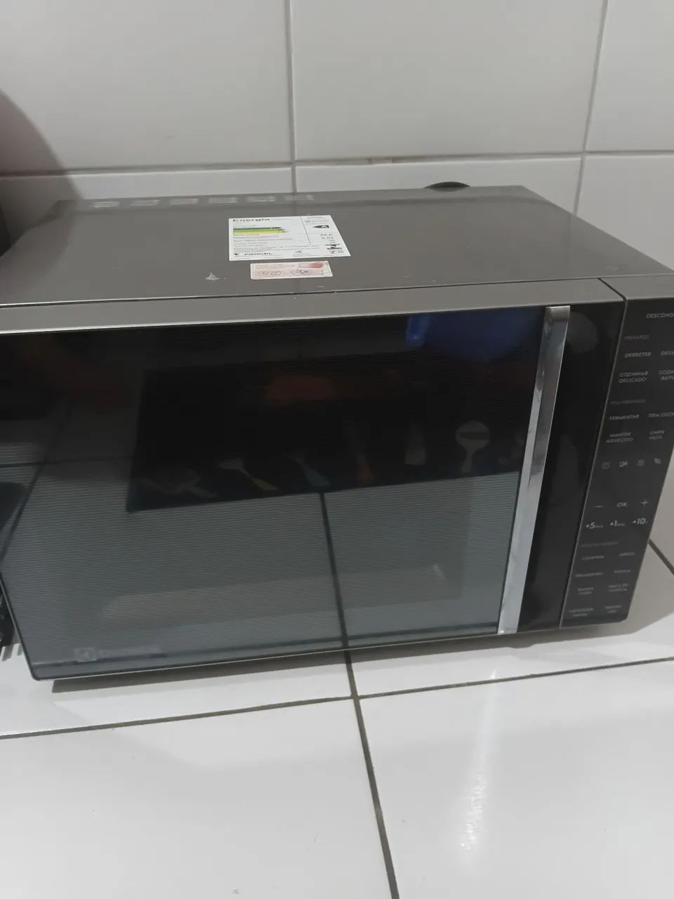 Microonds electrolux 36L , inox, impecável!