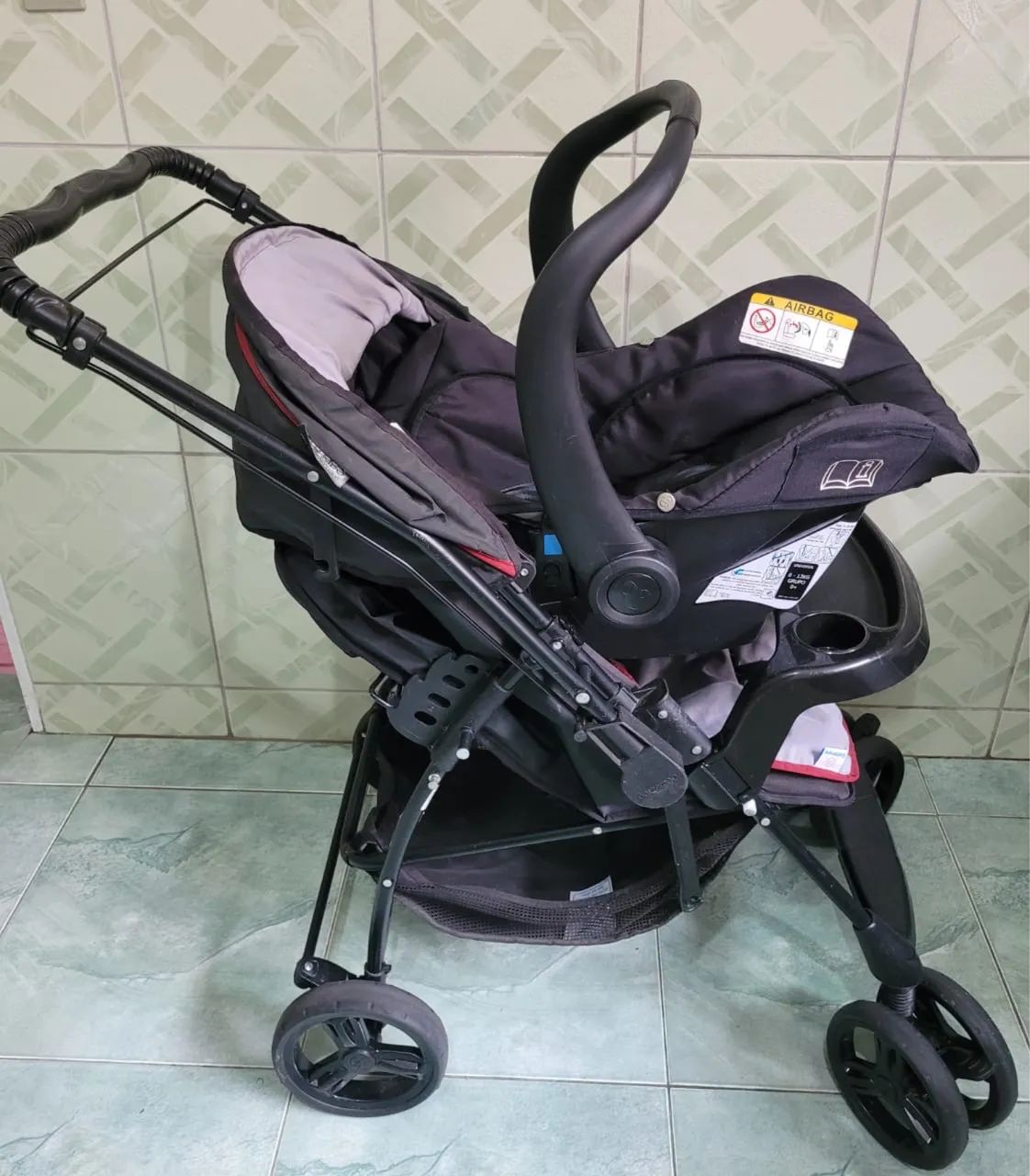 Carrinho de bebê com base  - Foto 3