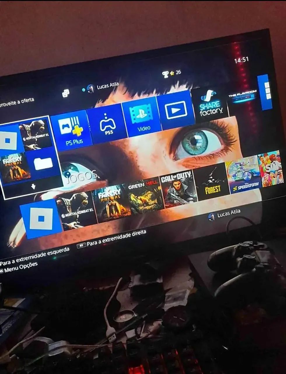 Vendo ps4 ótimo 