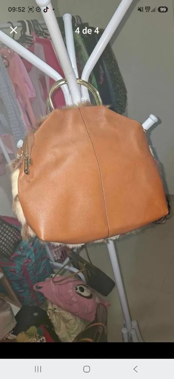 Bolsa couro jorge Bischoff 