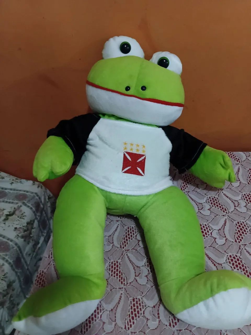 Sapo pelucia Vasco da gama.  - Foto 3