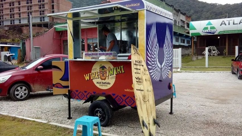 Trailer food açai