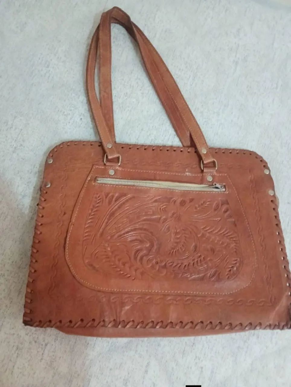 Bolsa em couro  - Foto 3