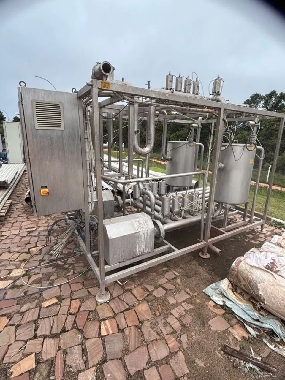 Sistema Cip Limpeza Tetra Pak com Manifold