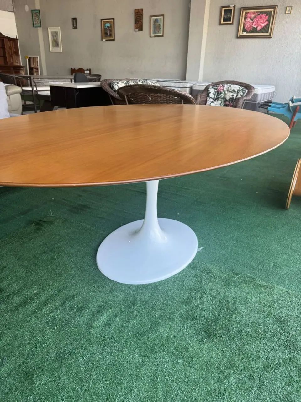 Mesa de Jantar Tulipa Saarien Oval - Foto 3