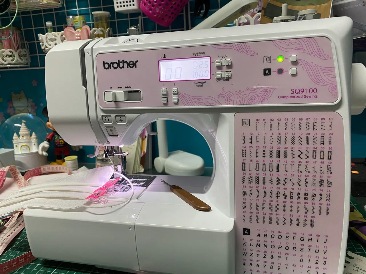 Brother SQ9100DV Self-Voltage Sewing Machine