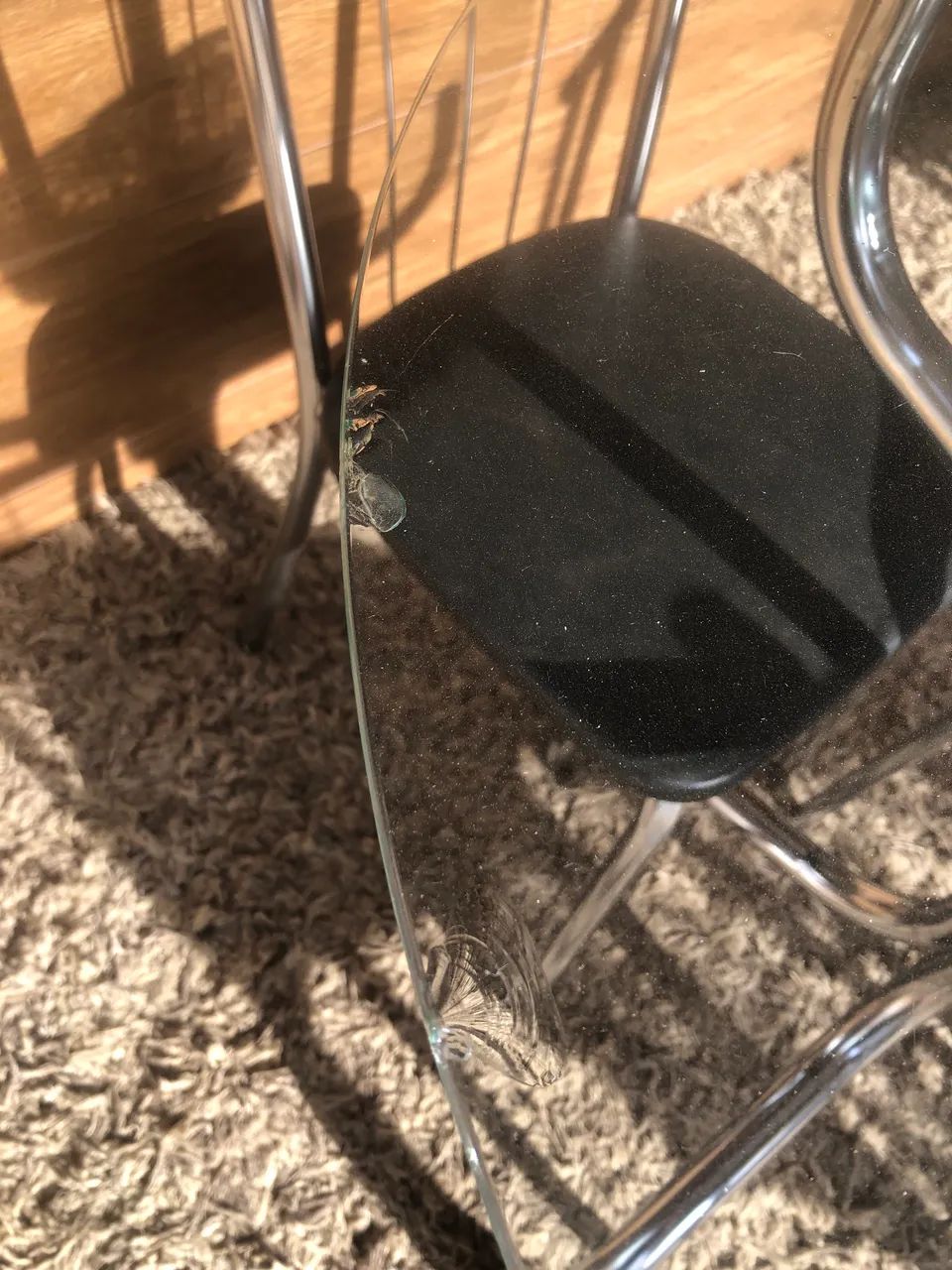 Vendo mesa de vidro - Foto 2
