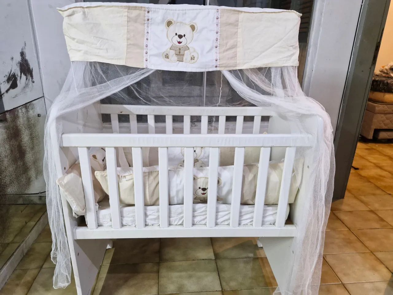 ? VENDO MINI BERÇO COMPLETO! ?