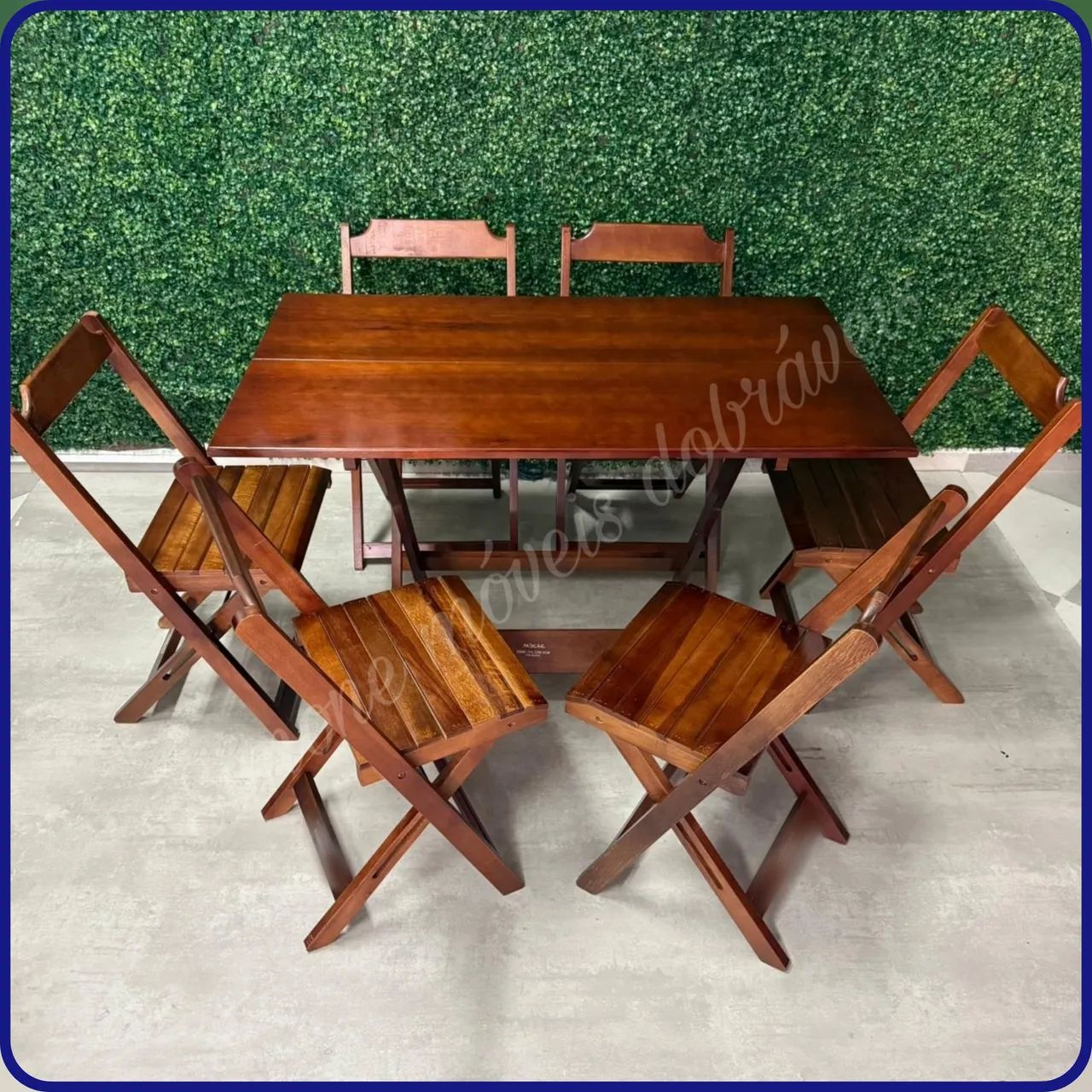 Mesa bar 1,20x70 com 4 cadeiras - Foto 4