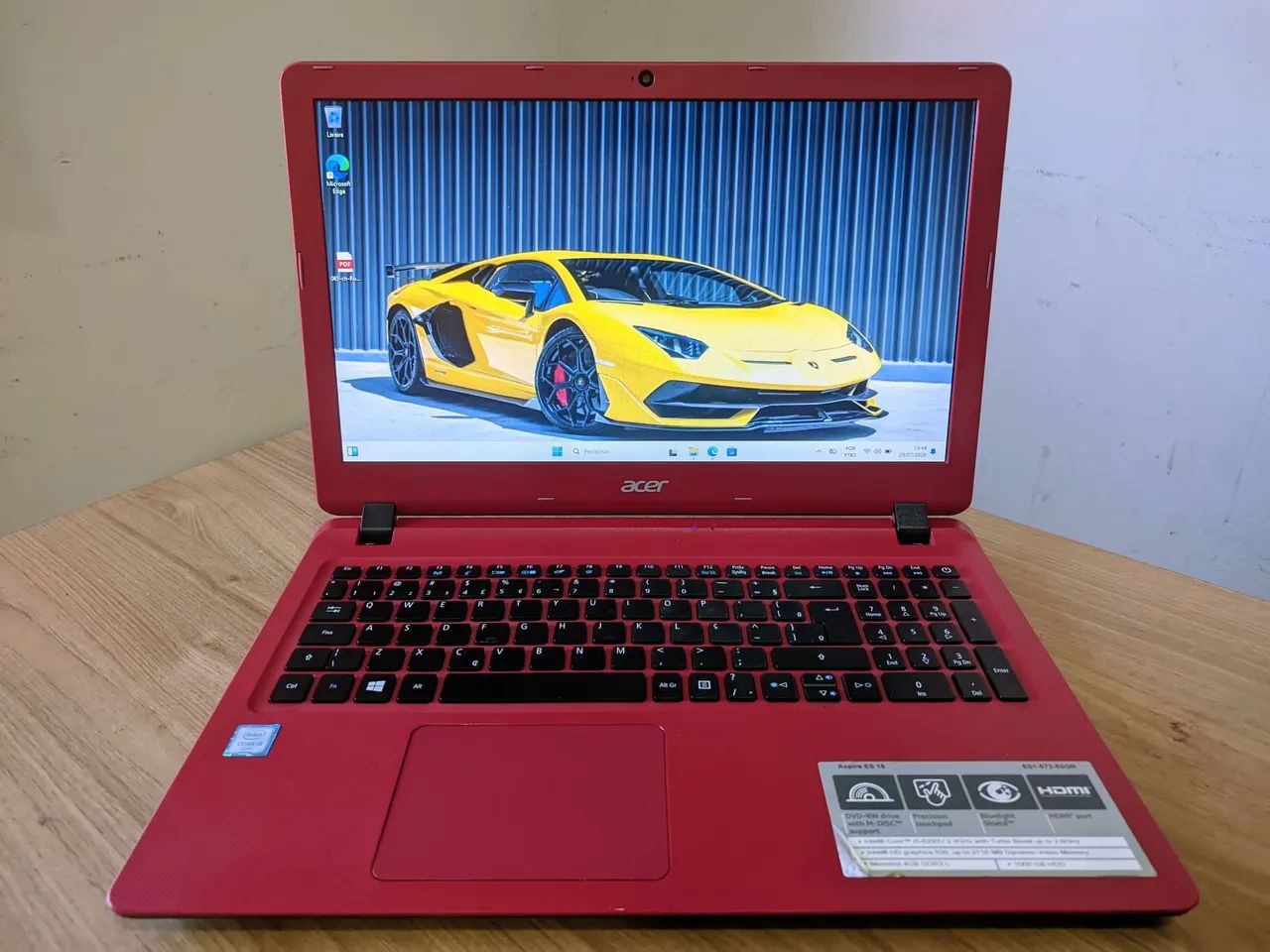 Notebook ACER CORE I5 SSD 256GB + HD 1TERA
