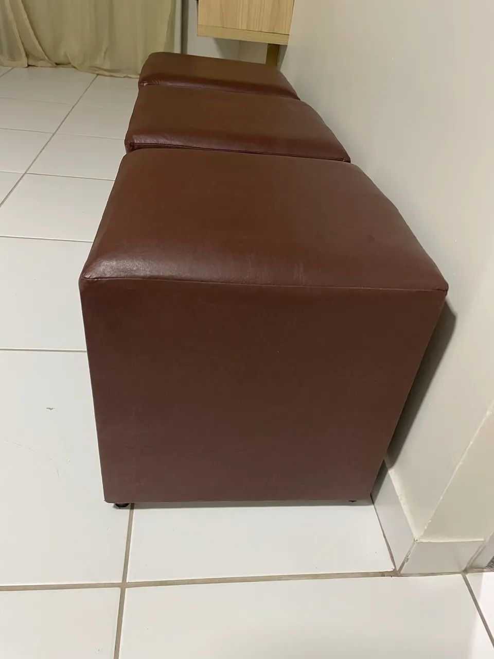 Banqueta marrom - Foto 2