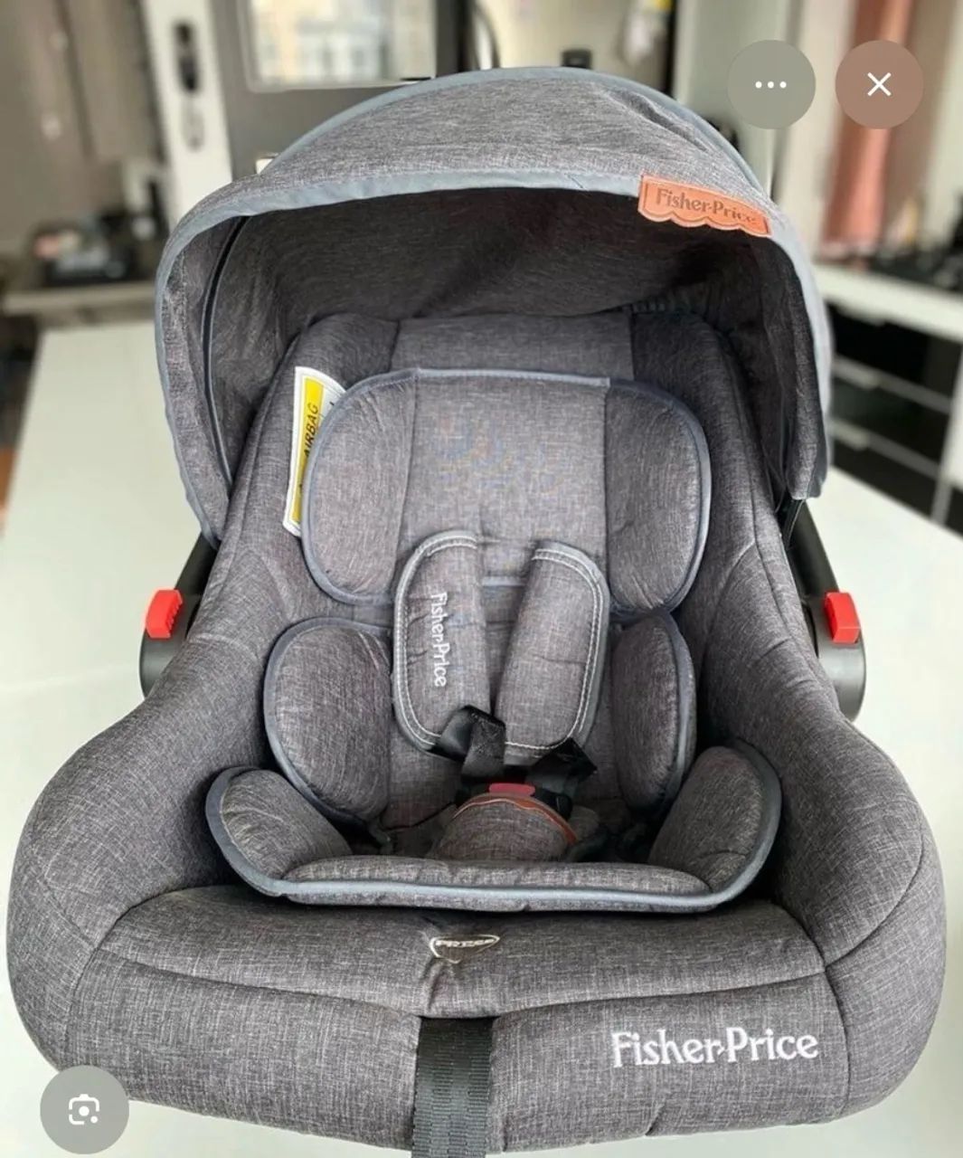 Carrinho e bebê conforto fisher price 