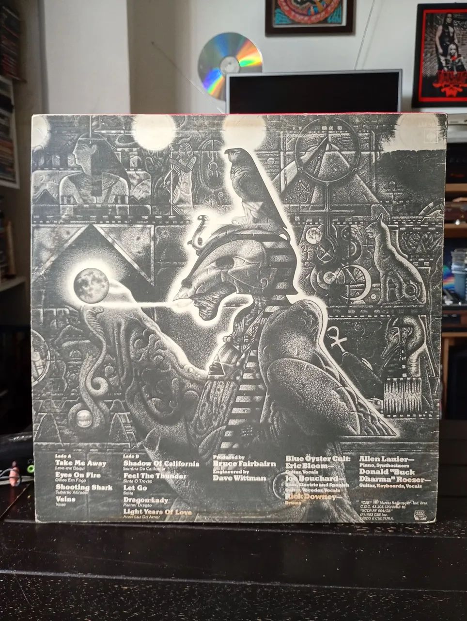 LP BLUE ÖYSTER CULT The Revölution By Night 1983 - Foto 2