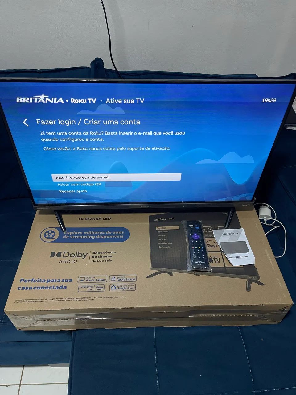 Tv Britânia 32 polegadas zera . - Foto 5
