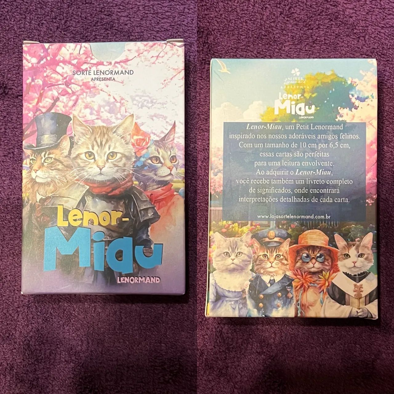 Kit 4 baralhos ciganos Sorte Lenormand - Foto 3