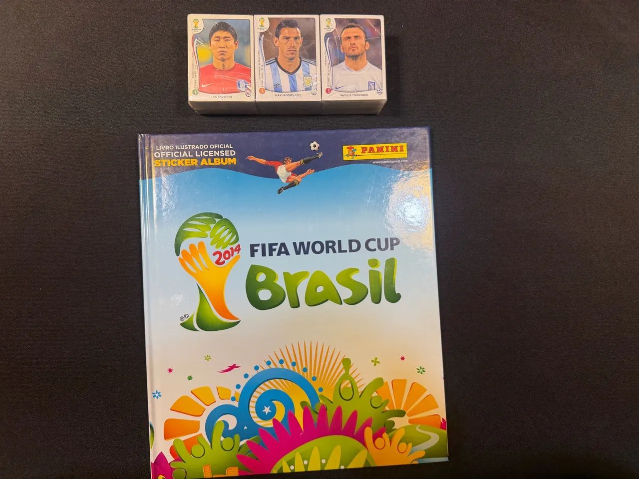 Set completo Copa 2014 - Álbum capa dura  - Foto 2